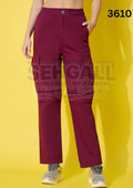 will Women’s Cargo Pants with Multiple Pockets-3410