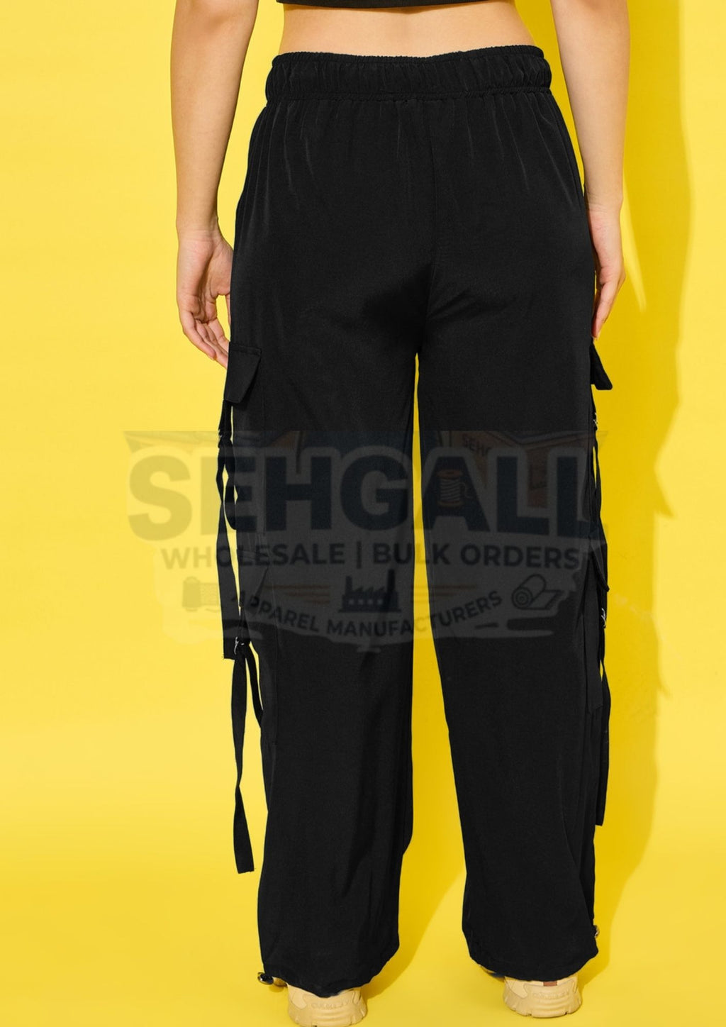 Snug Fit Multi Pockets Women's Cargo Pants-3528