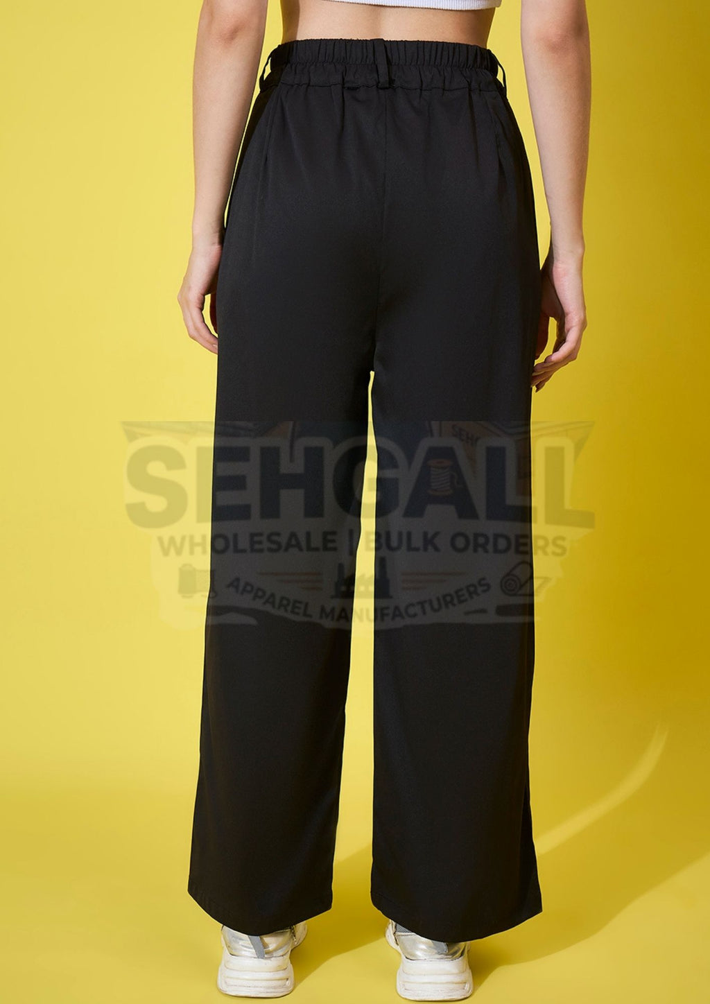 Cotton Twill Non-Stretchable Women’s Trouser Pant-3616