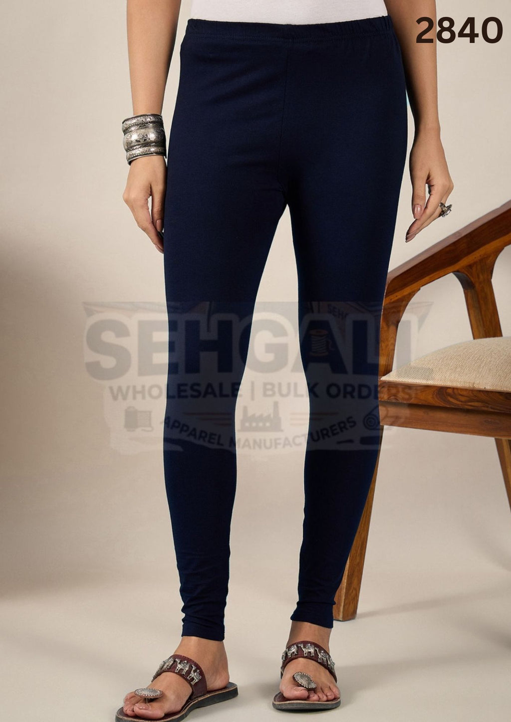Pure Cotton Ankle Length Women Legging-2840