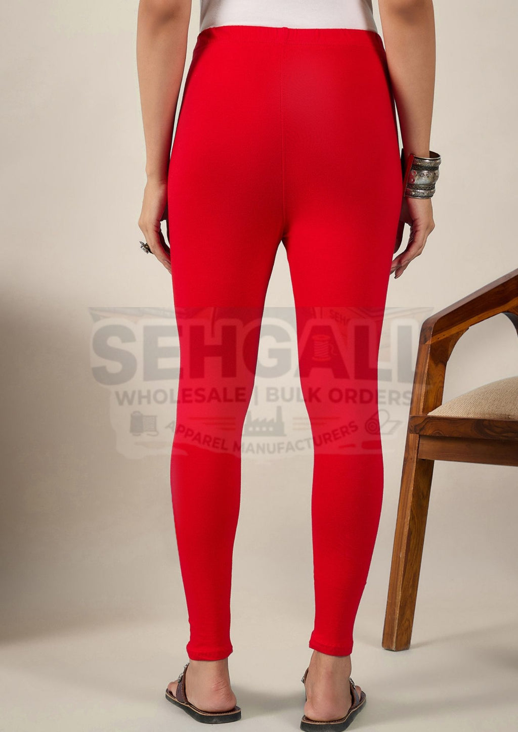 Pure Cotton Ankle Length Women Legging-2841