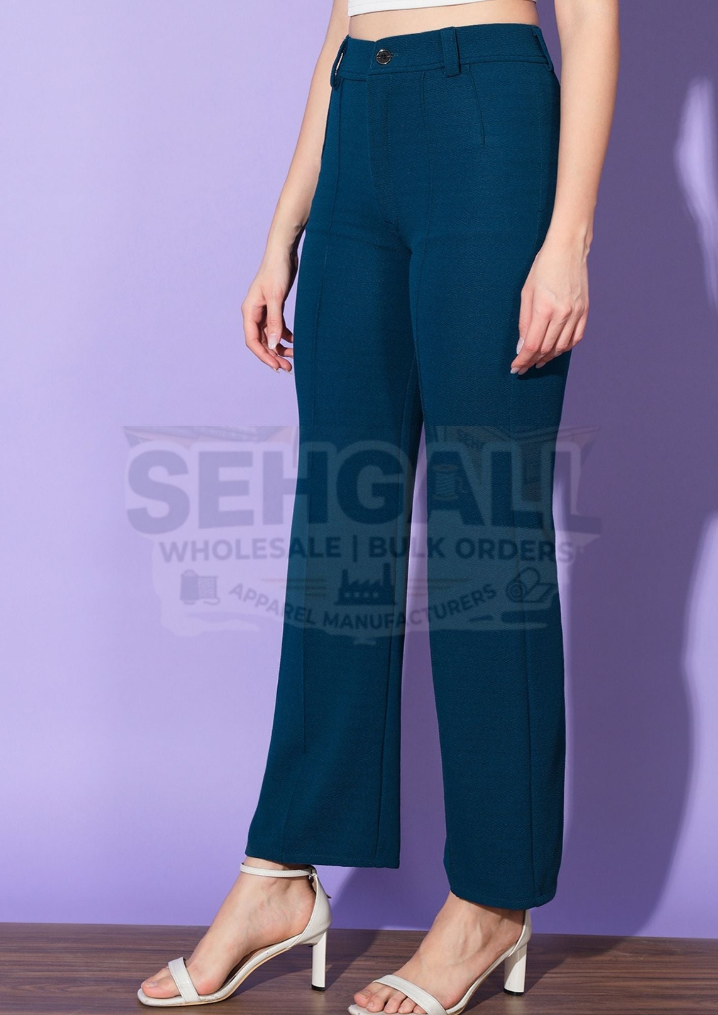 Carrera Full Length Women Formal Trousers 3298