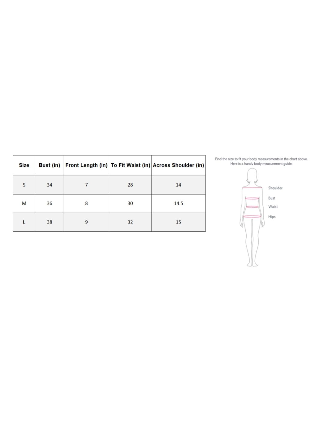 Solid Round Neck Stylish Women Bust Crop Top-3126