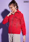 Windcheater Jacket with Hoodie For Women-3350