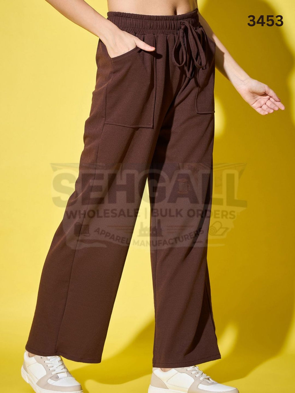 Women’s Front Patch Pocket Cargo Pants-3449