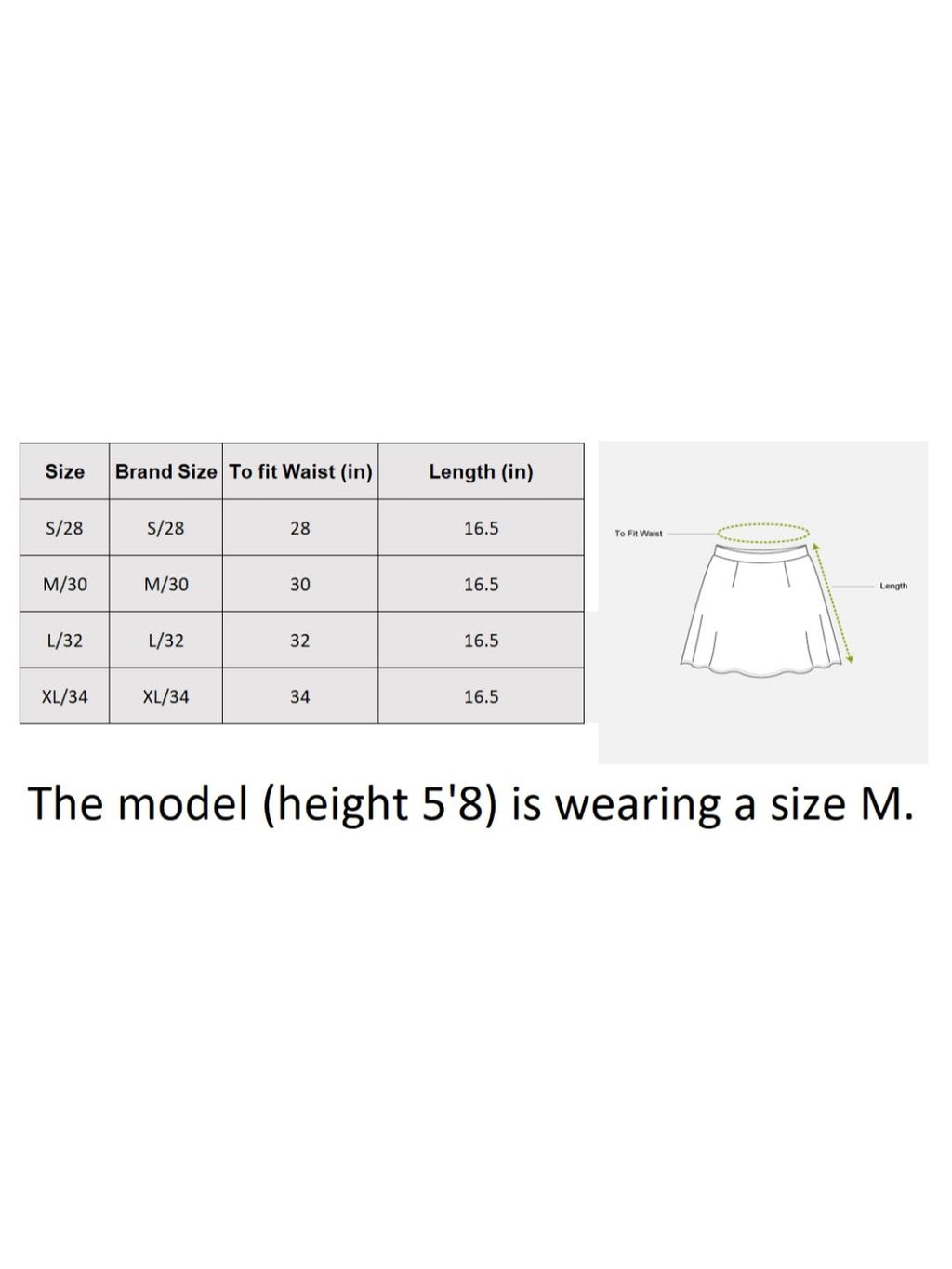 Lycra Blend Mini Women Front Skirt Back Skorts-3462
