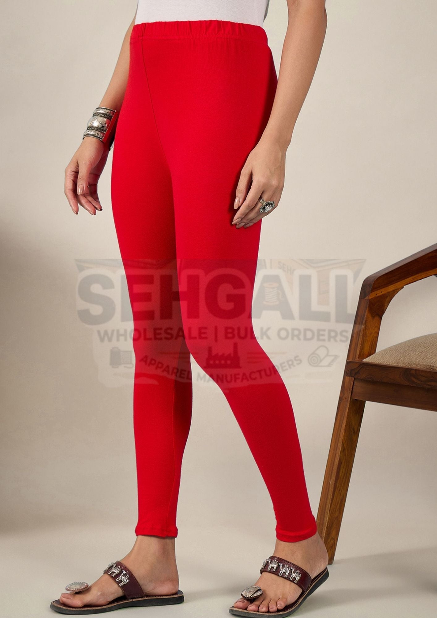 Pure Cotton Ankle Length Women Legging-2841